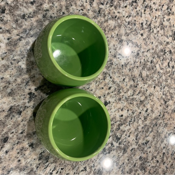 Two Rae Dunn GOOD CHIVES ONLY Mini Bowl Artisan Collection By Magenta - Picture 12 of 12